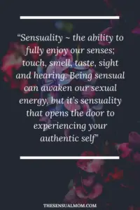 sensuality definition